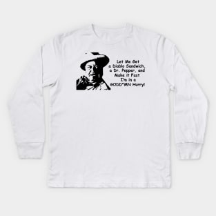 Let Me Get A Diablo Sandwich Kids Long Sleeve T-Shirt